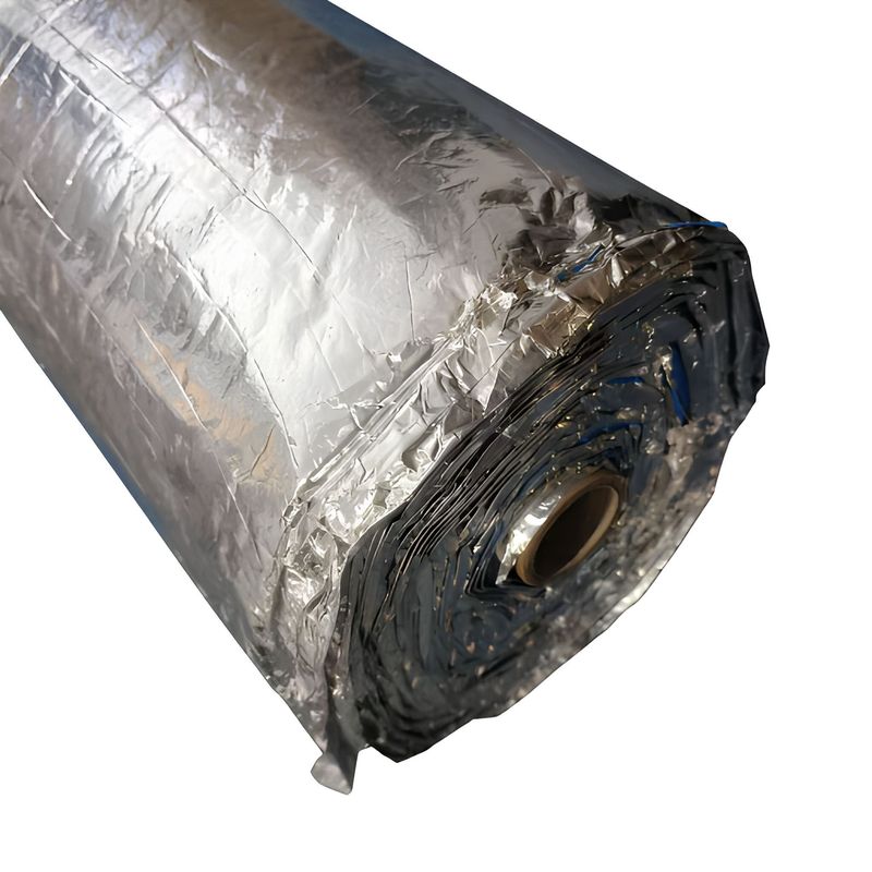 Foil faced fiberglass felt insulation roll